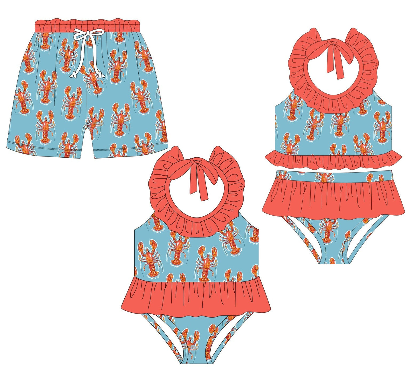 Lobster Swim Collection - ETA early March