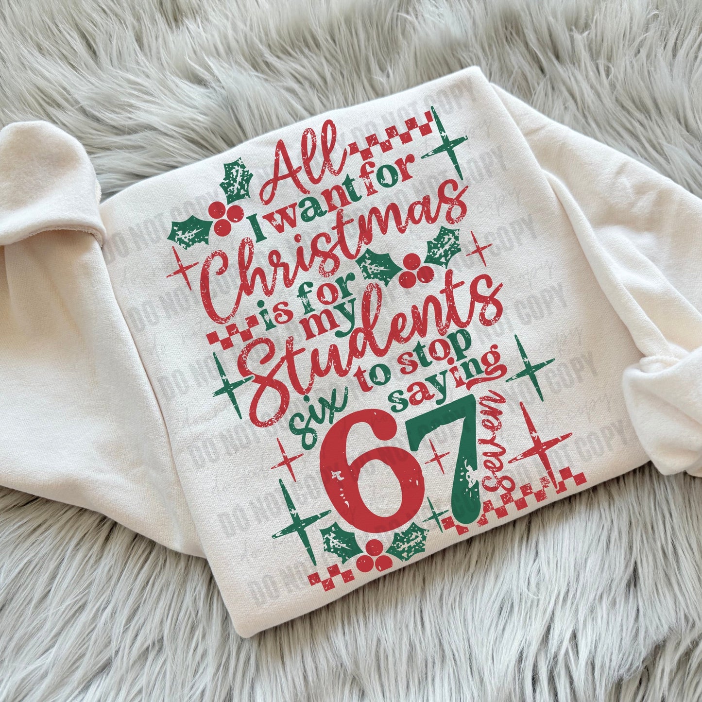 All I want for Christmas - WS