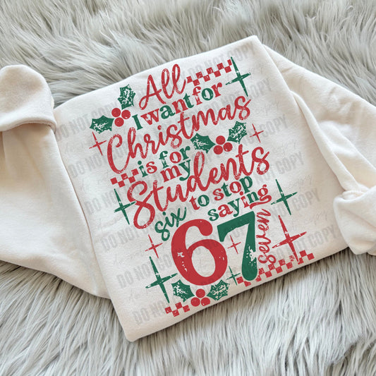 All I want for Christmas - WS