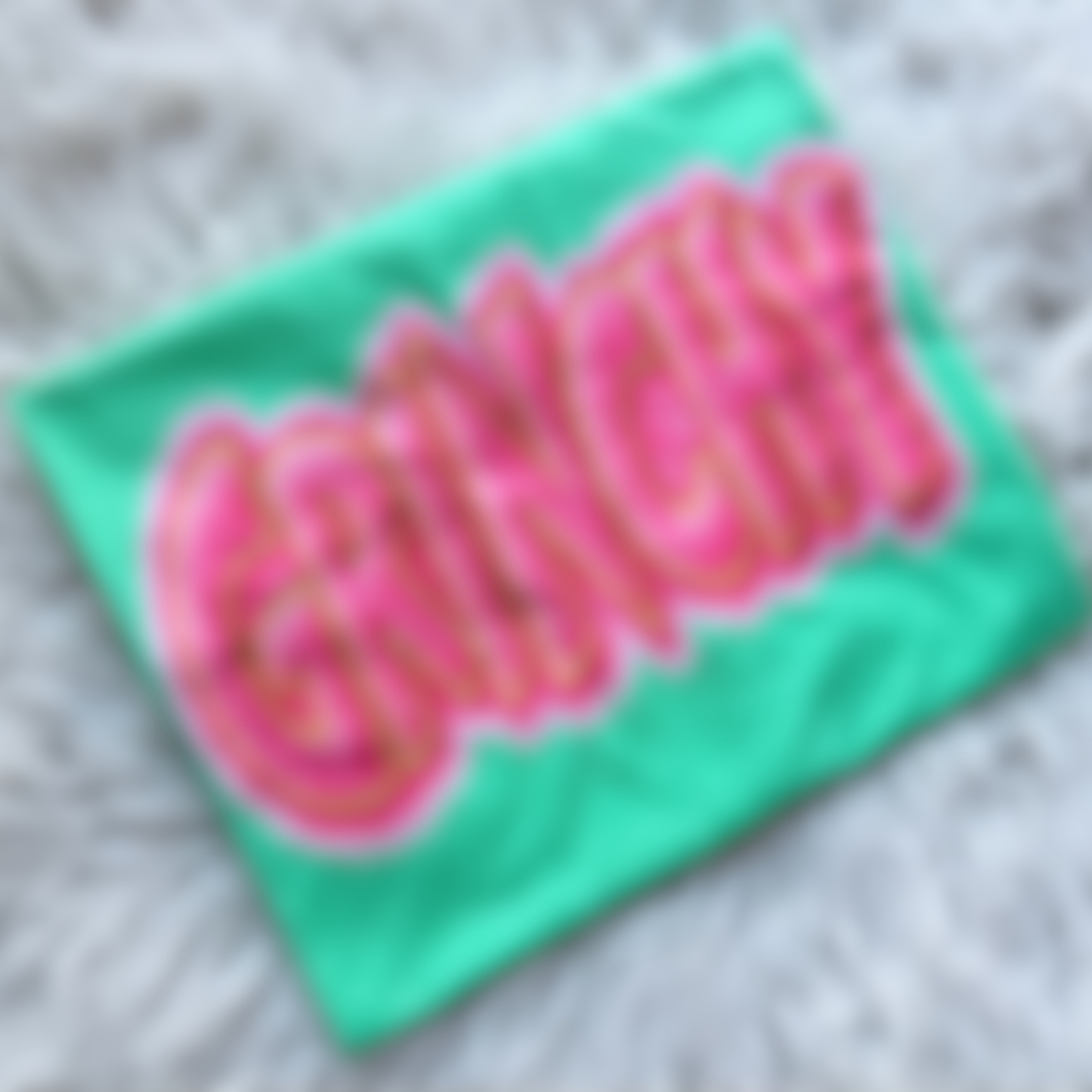 Greeny Faux Fuzzy - WS