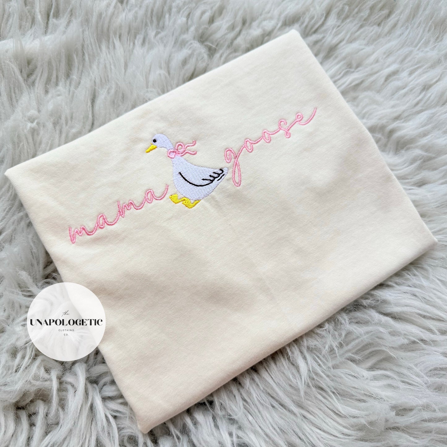 Mama Goose - Embroidered - WS