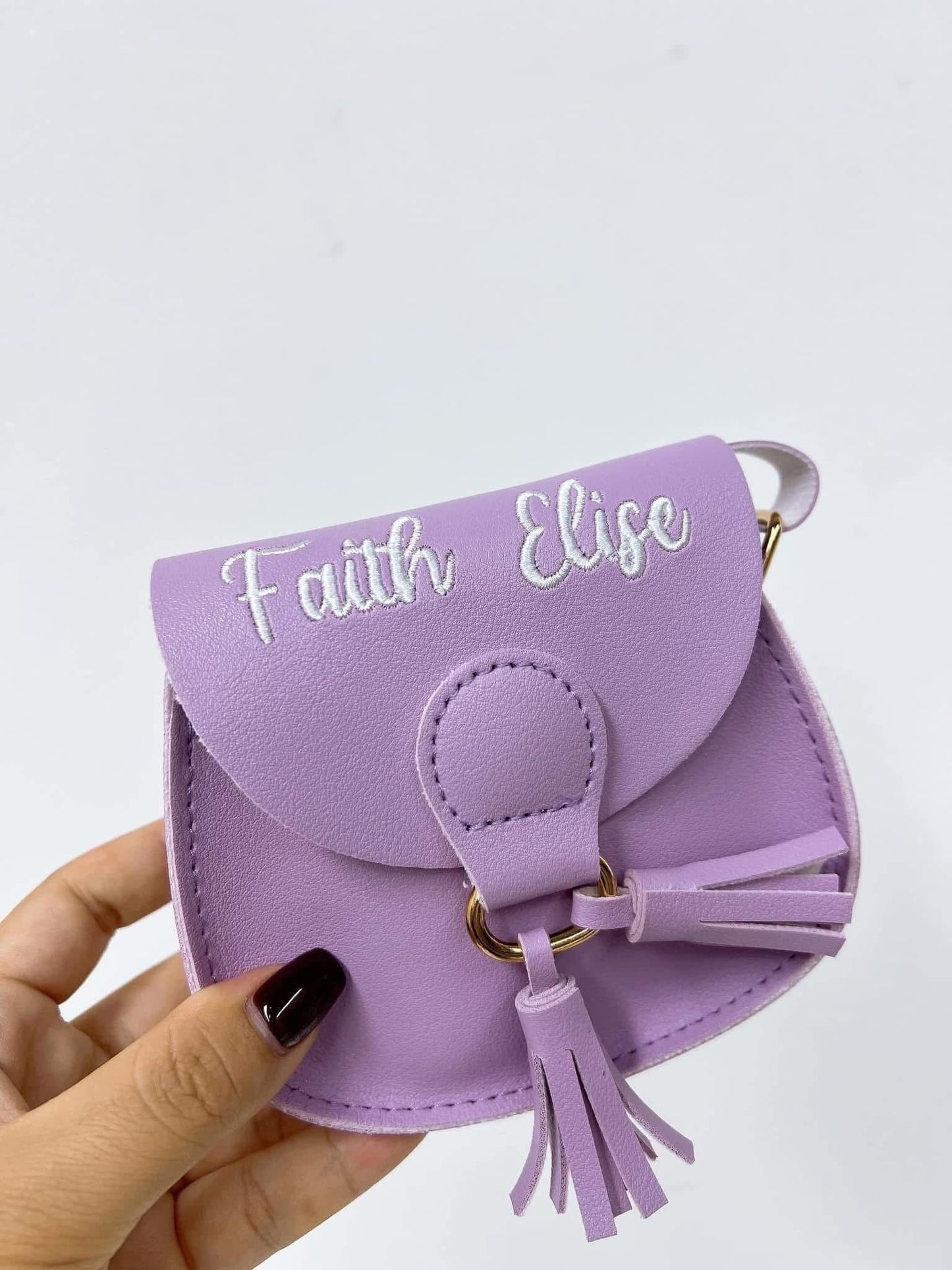 Embroidered Toddler Purse