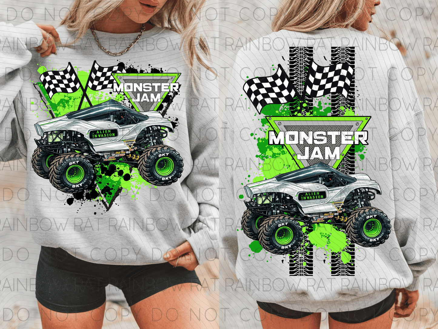 OVERSIDED Monster Jam- Adults