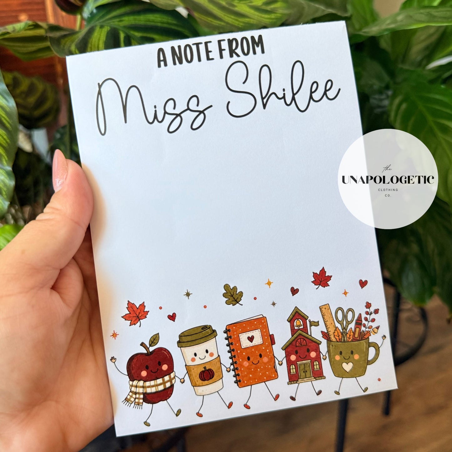 Custom FESTIVE Notepads - WS