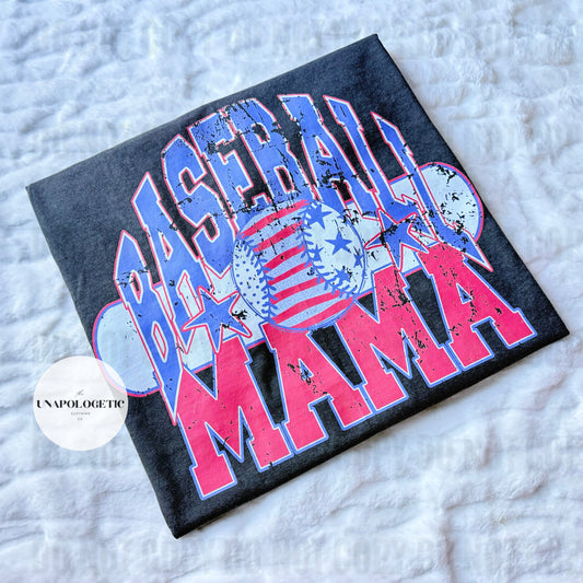 Vintage Baseball Mama - WS