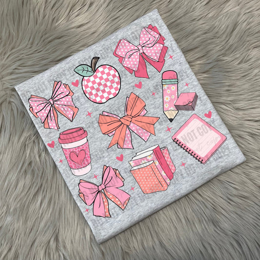 Pink Coquette Teacher  - WS