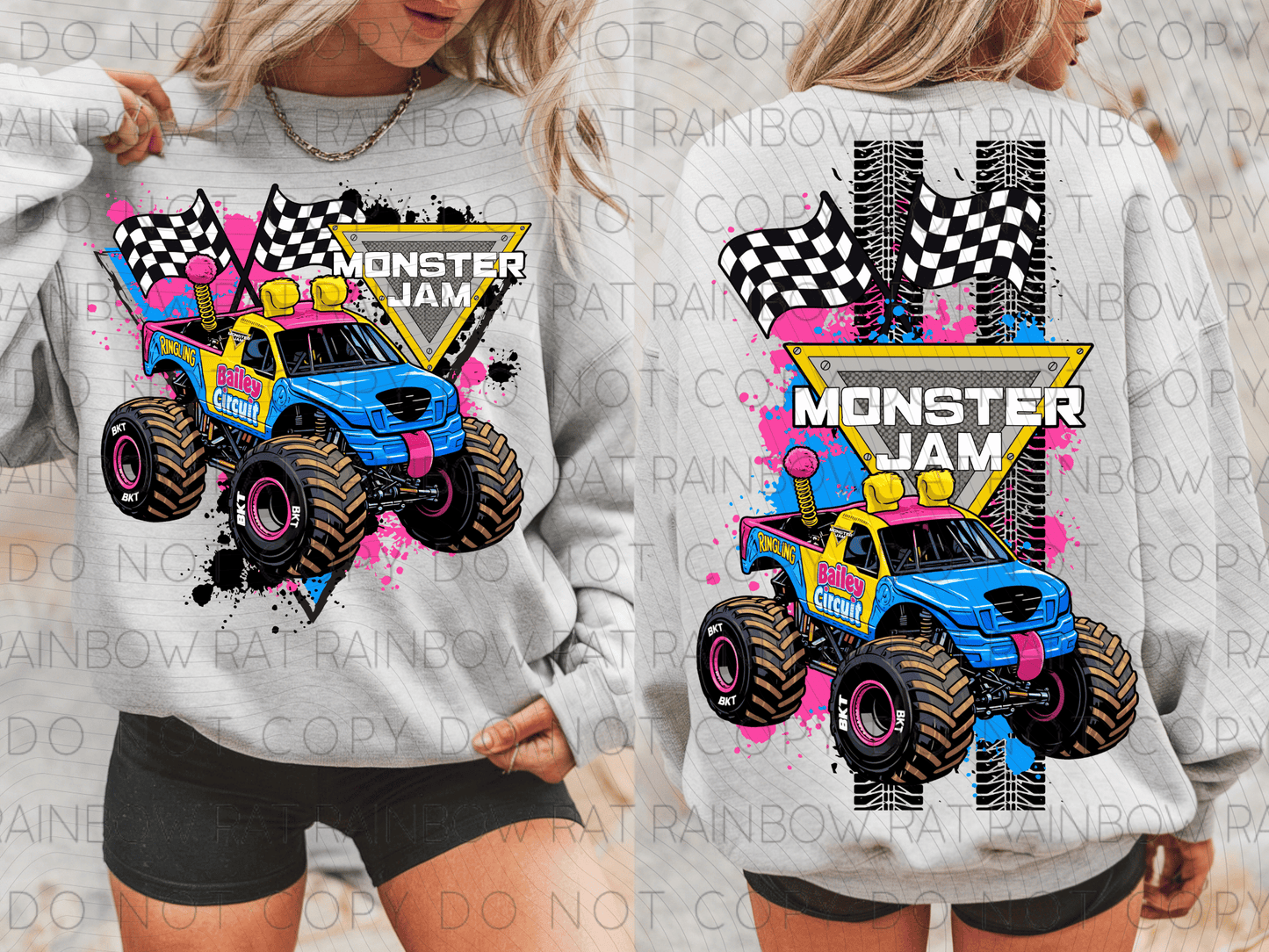 OVERSIDED Monster Jam- Adults