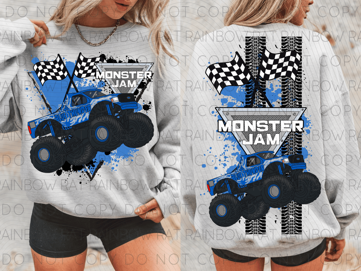 OVERSIDED Monster Jam- Adults