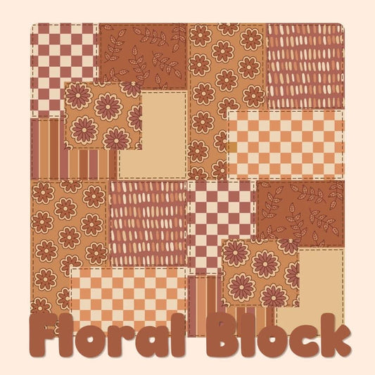 FLORAL BLOCK | COZY LITTLE HARVEST