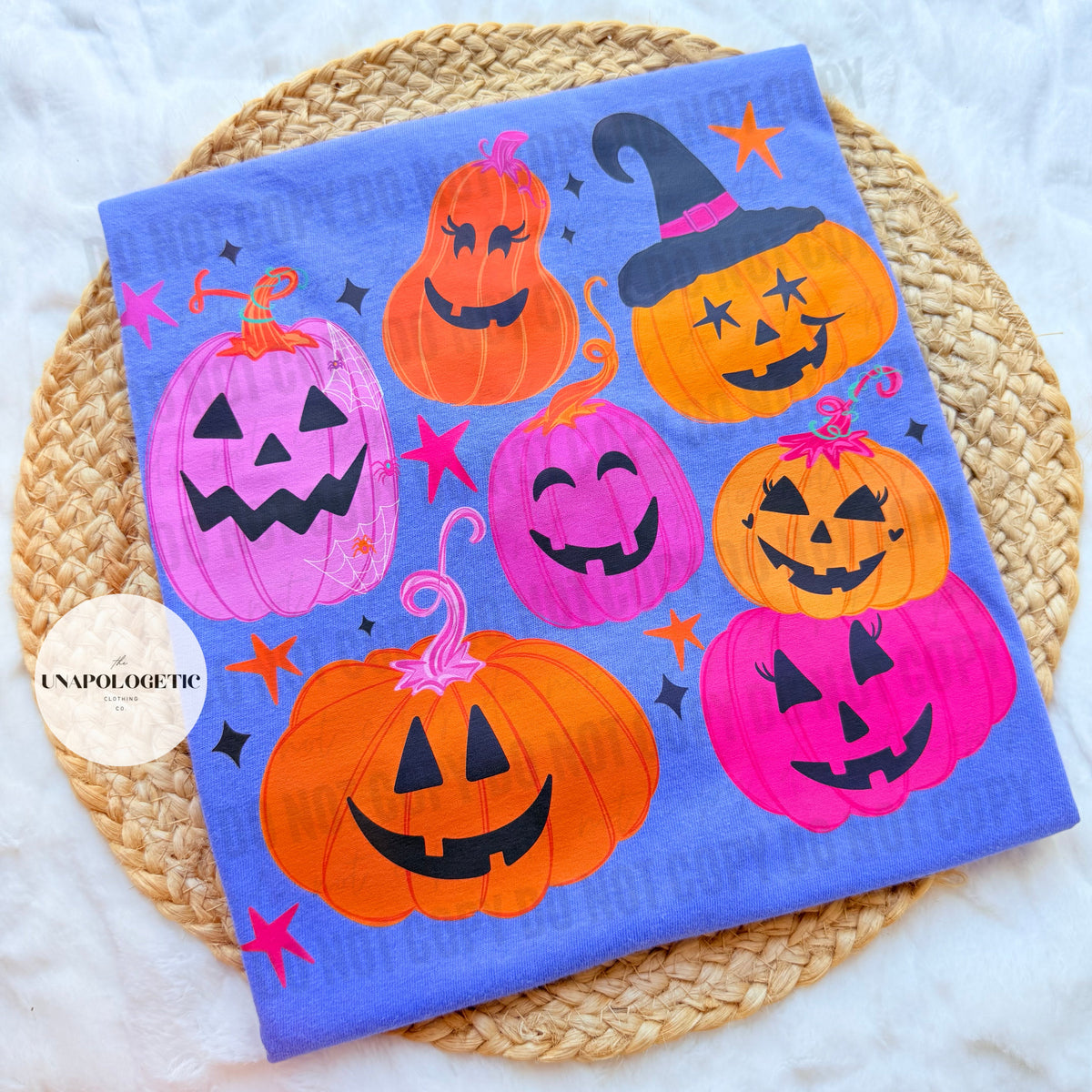 Preppy Pumpkins (orange & pinks) - WS