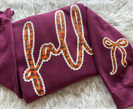 Fall (Faux) Lace -WS