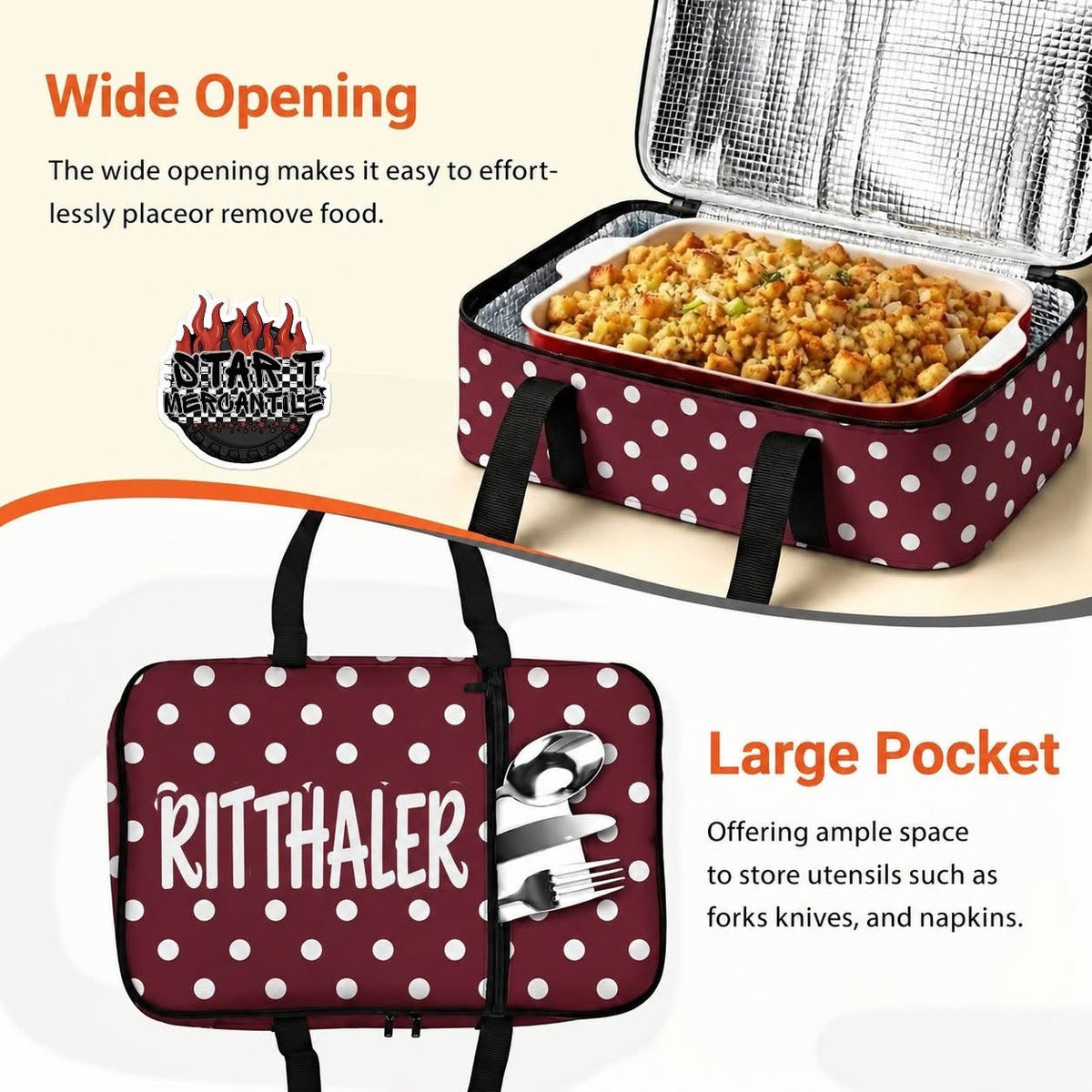 Custom Casserole Dish Carrier