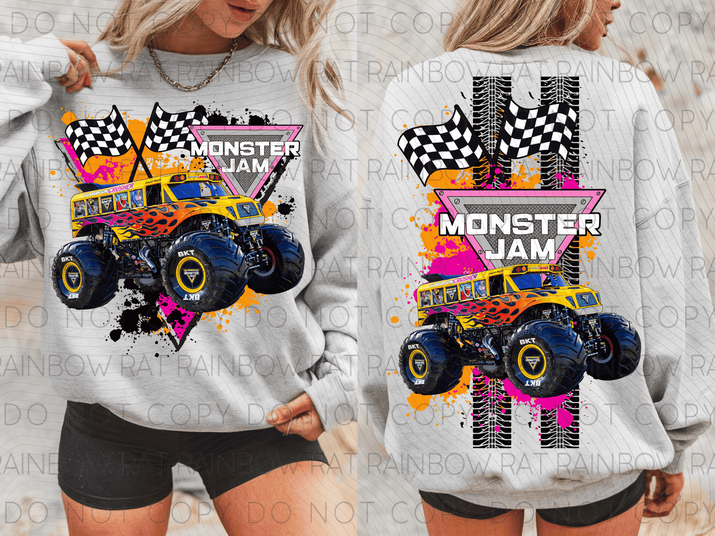 OVERSIDED Monster Jam- Adults