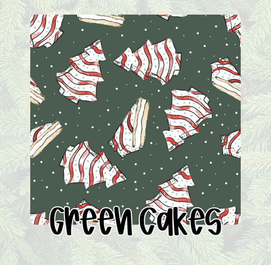 GREEN CAKES | COZY CLAUS RERUN