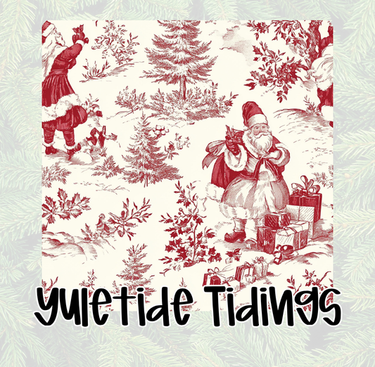 YULETIDE TOILE | COZY CLAUS RERUN