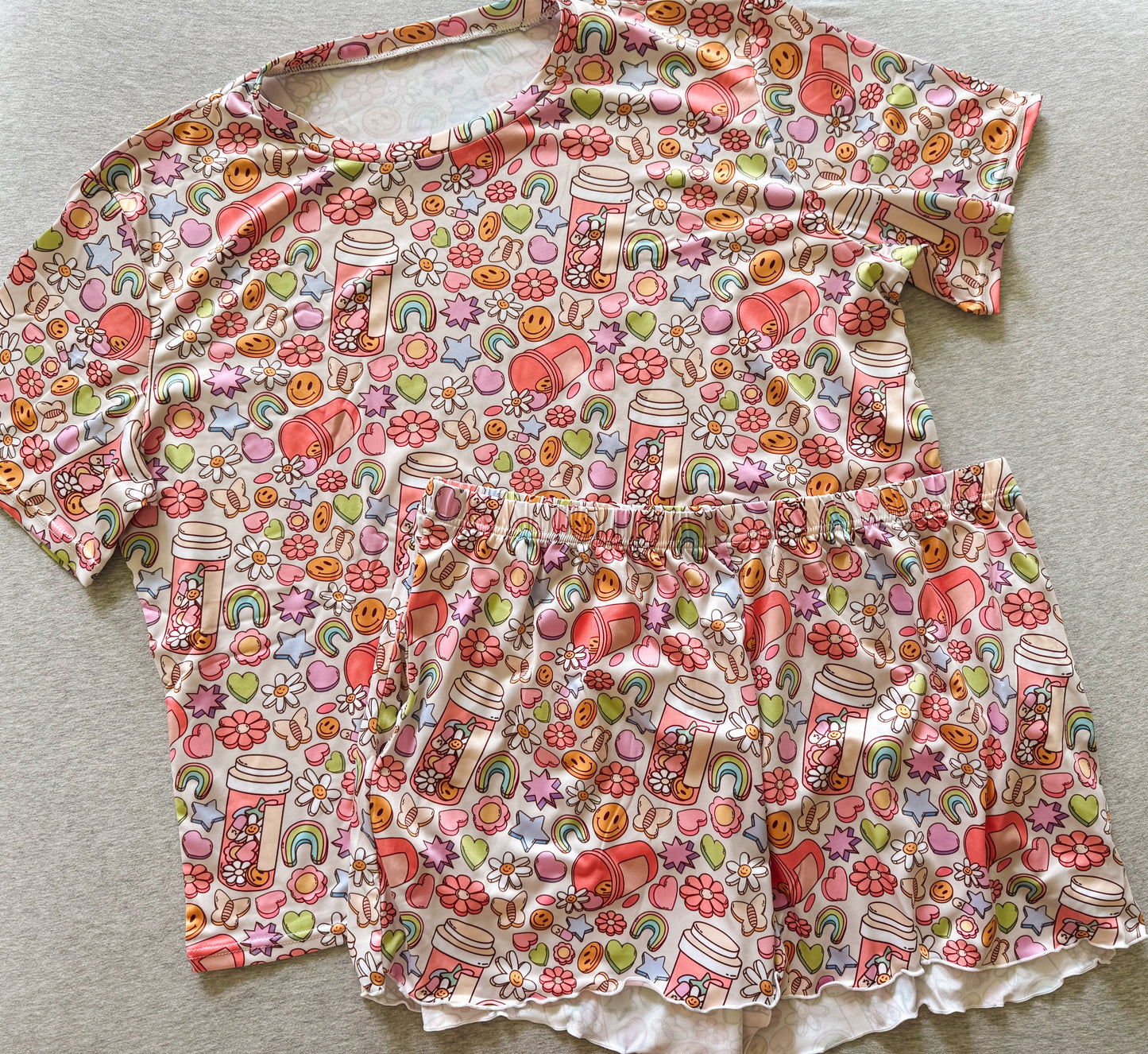 Custom Cozy Comfort Lounge Set - Shorts