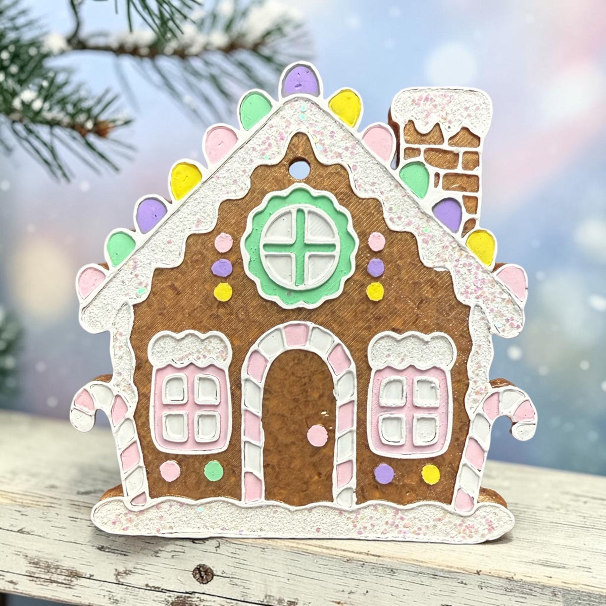 Gingerbread House Freshie