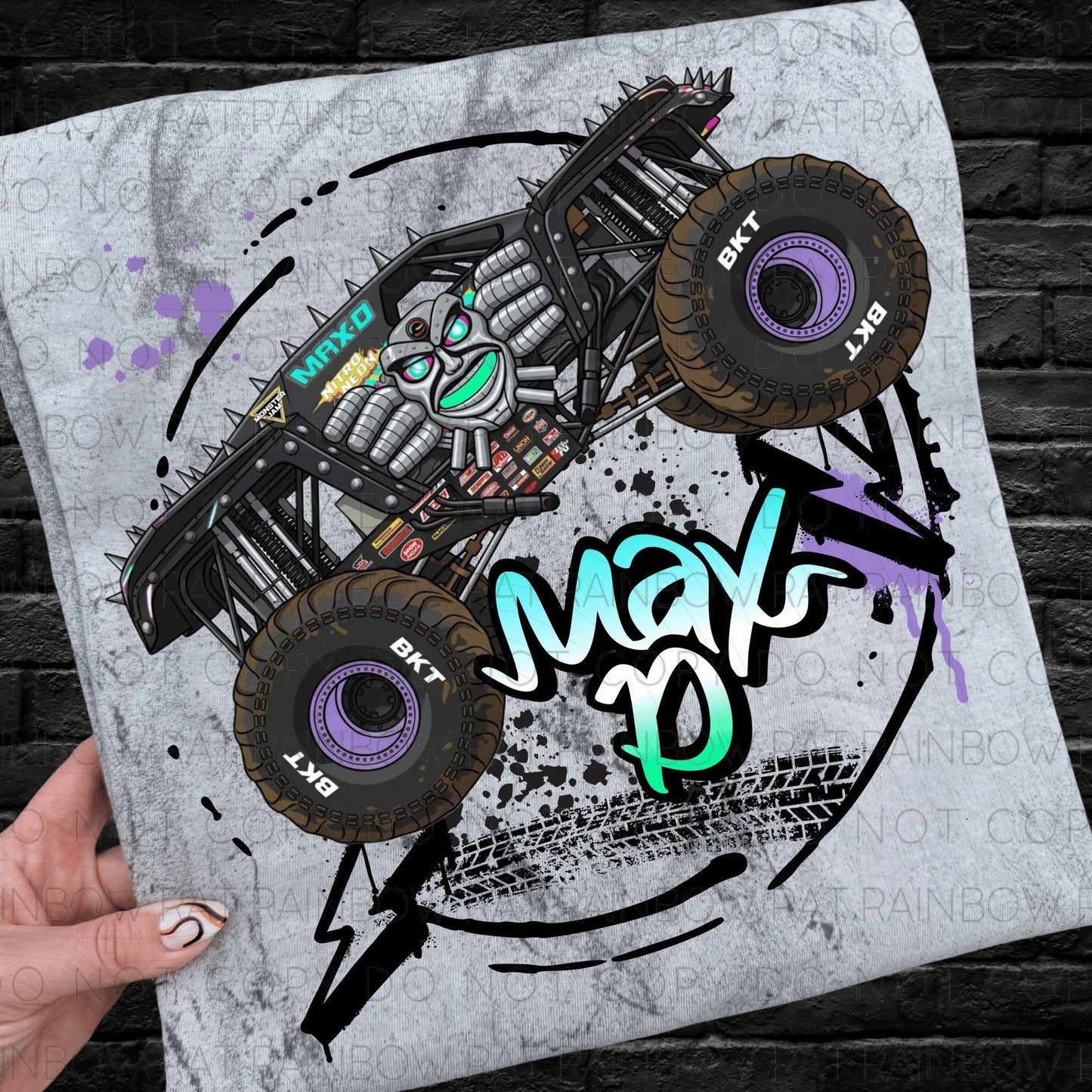 Nitro Neon Monster Jam -kids
