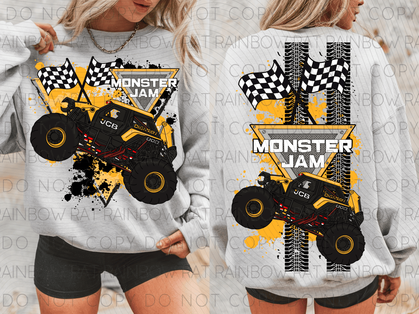 OVERSIDED Monster Jam- Adults