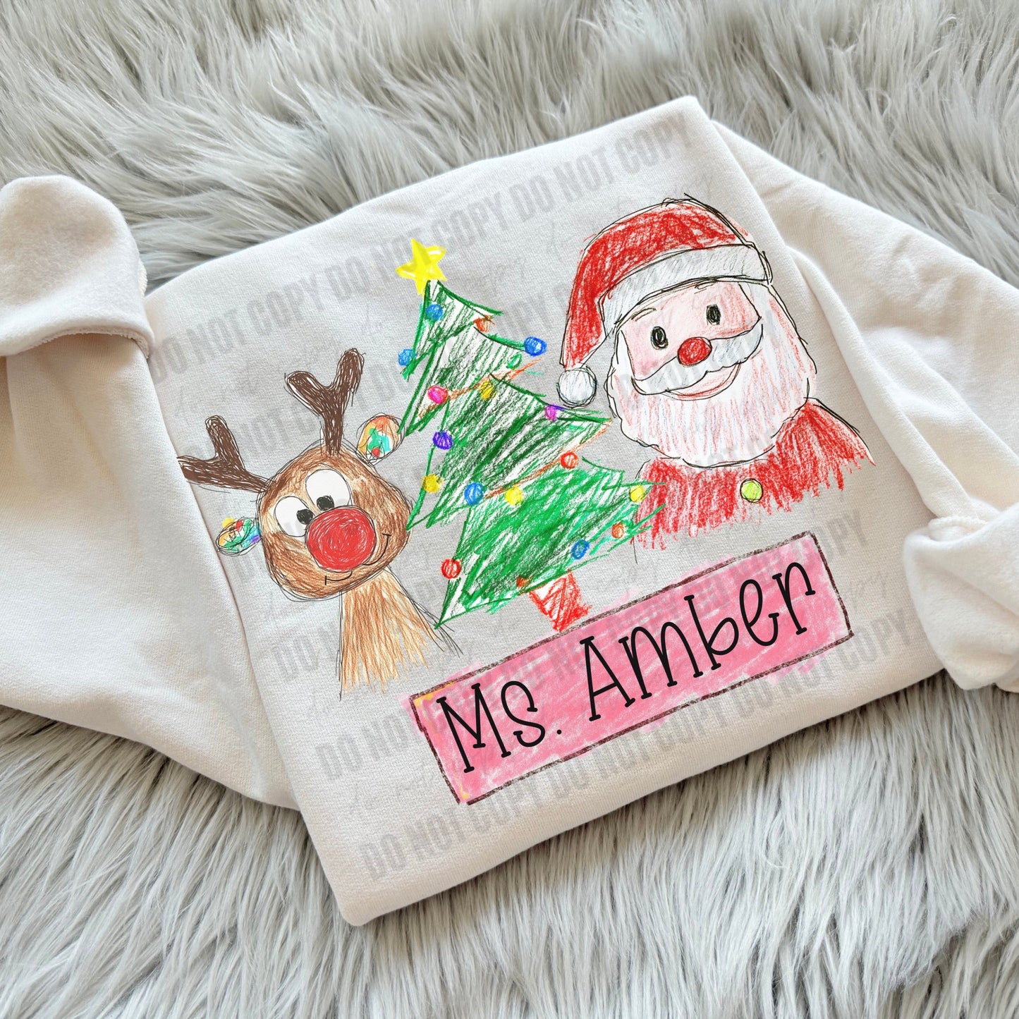 Custom Christmas Trio Sketch - WS