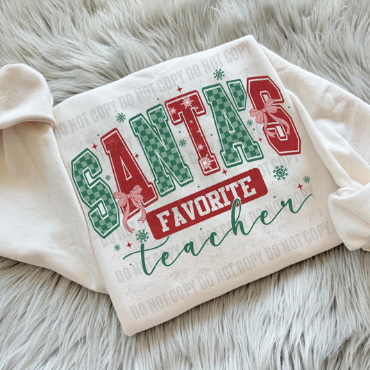 Santa's Favorite Teacher - WS