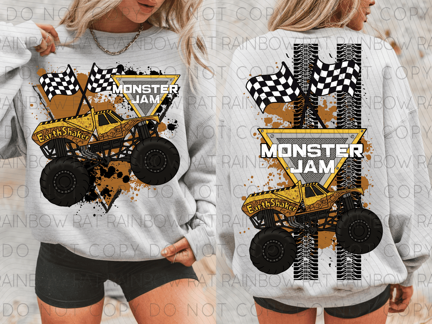 OVERSIDED Monster Jam- Adults