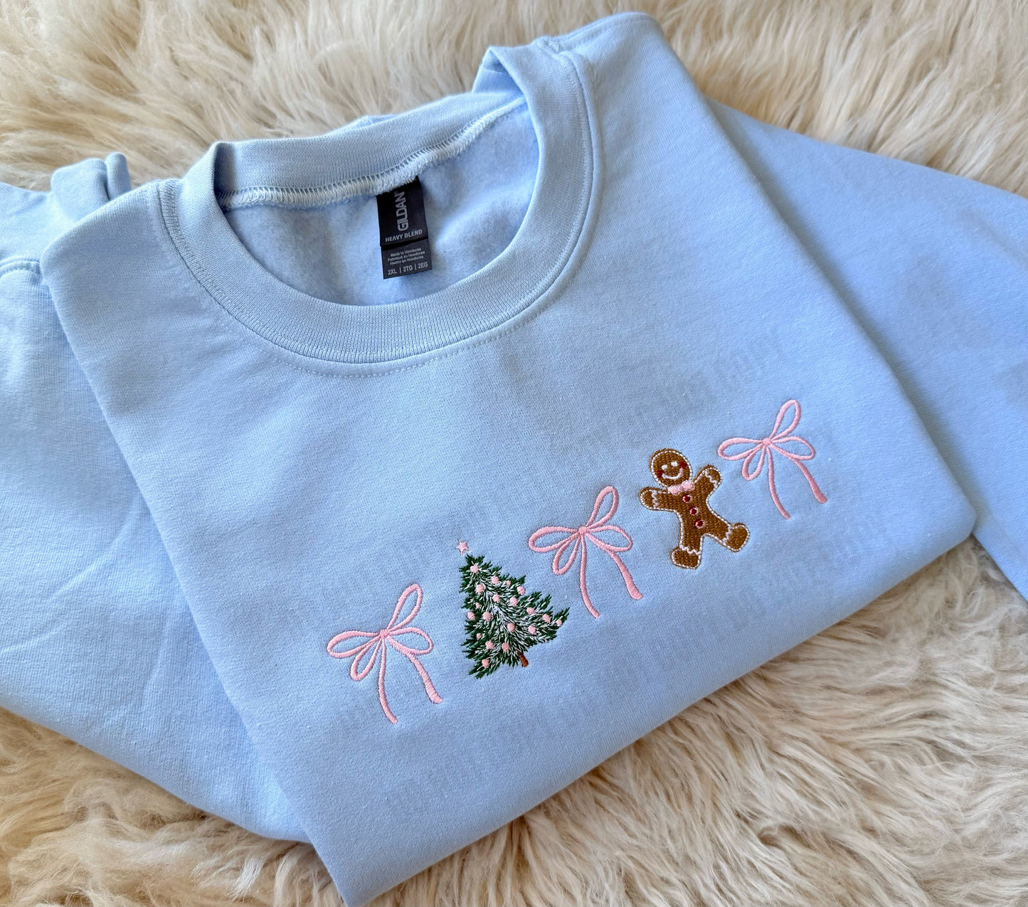 Coq Christmas (Embroidered) -WS
