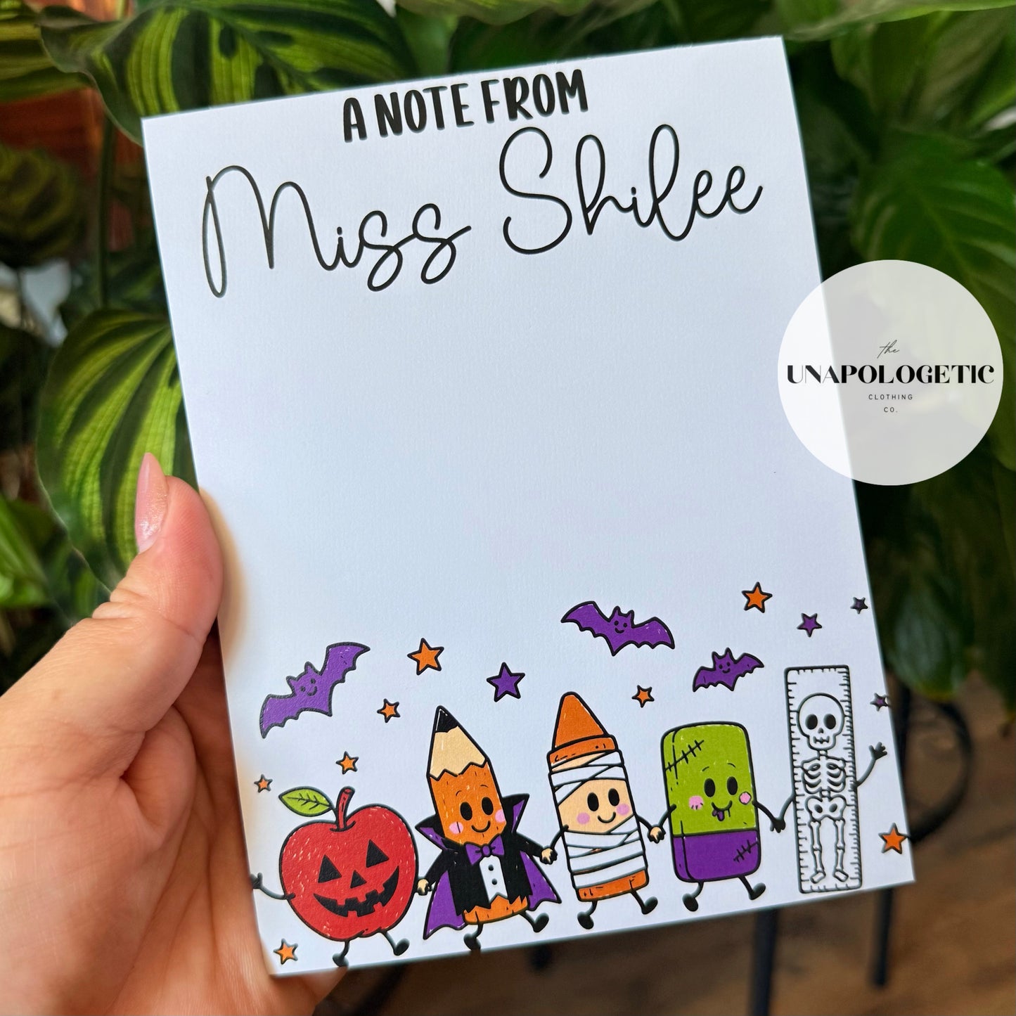 Custom FESTIVE Notepads - WS