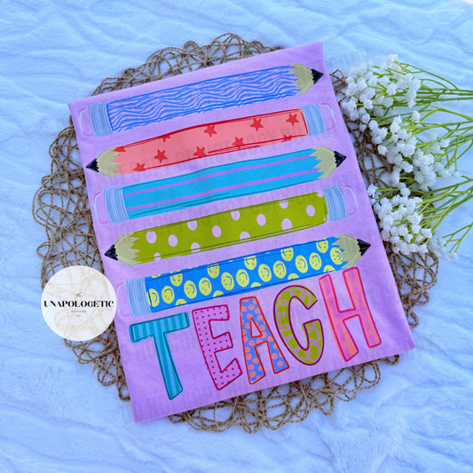 Teach Pattern Pencils - WS
