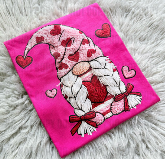 Valentine Gnome (Faux Yarn) - WS