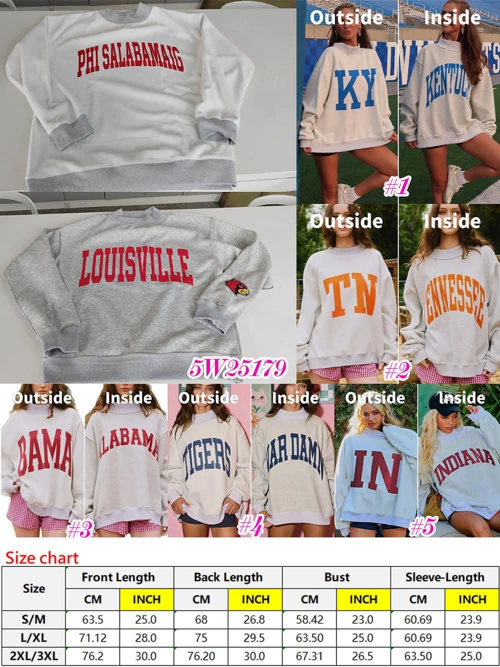 Reversible Women's Crews
