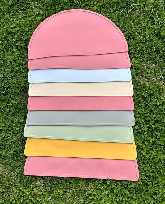 Engraved Silicone Placemats