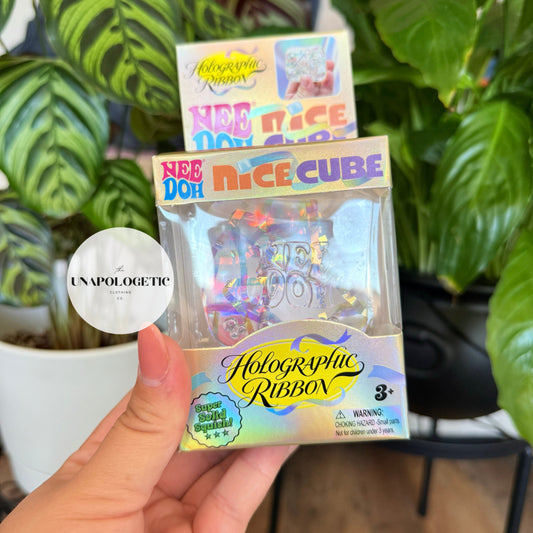 ND Holographic Ribbon Cube