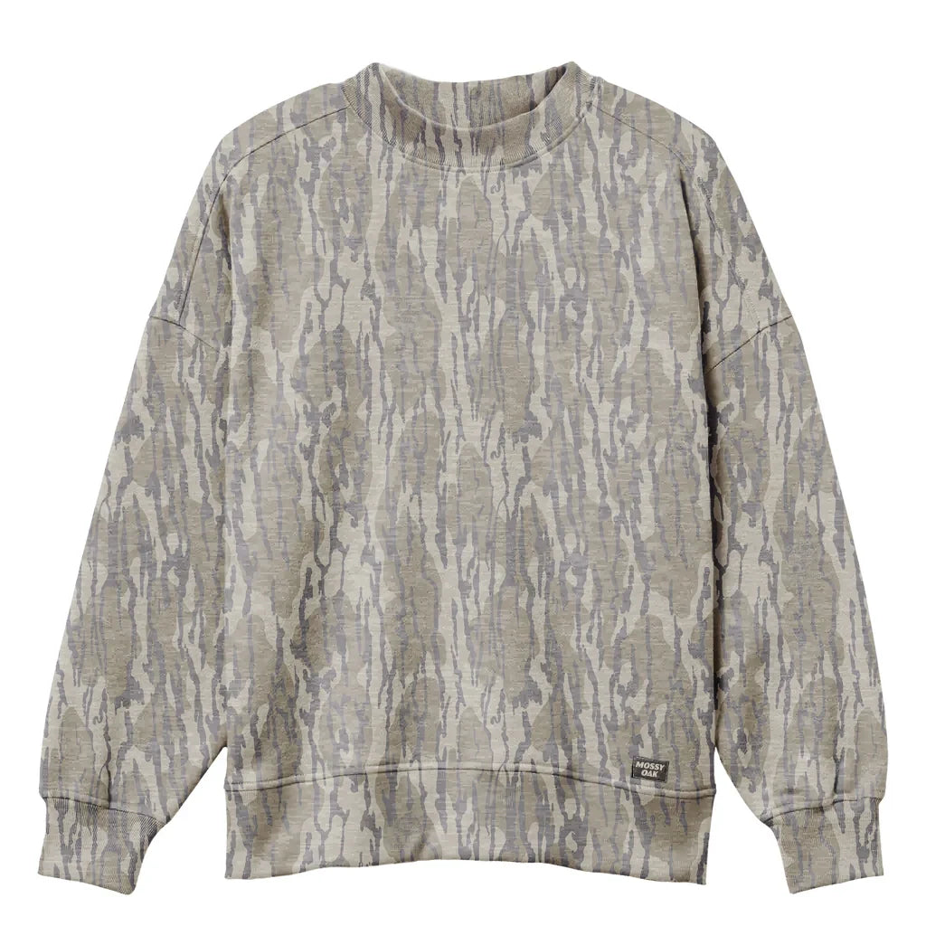 BLANK Mossy Oak MOCKNECK Sweatshirt - WS