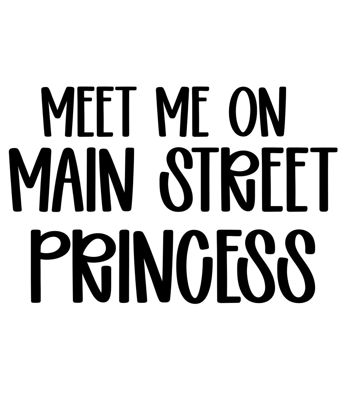 PRINCESS | MEET ME ON MAIN STREET