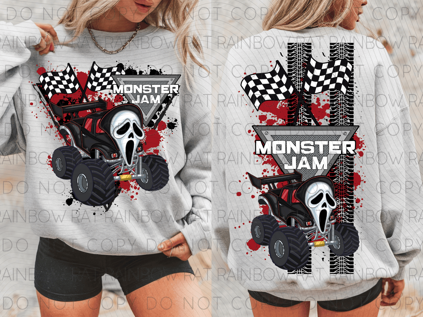OVERSIDED Monster Jam- Adults