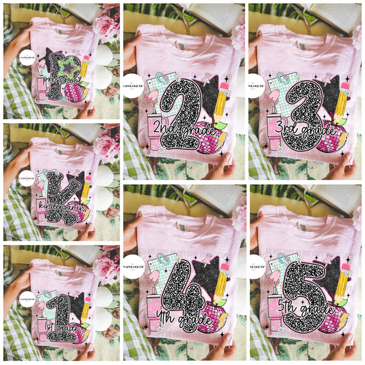 Composition Theme Grade Tees - WS