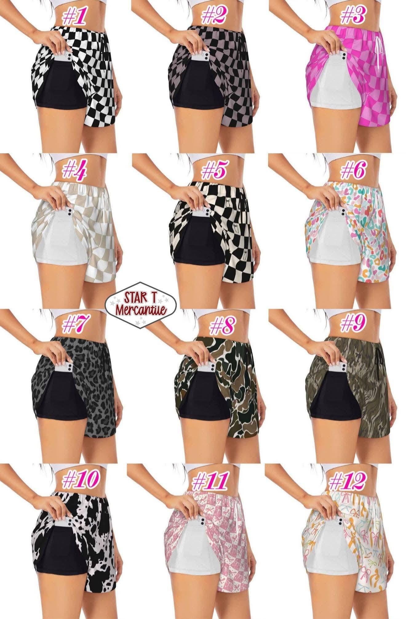 Custom Print Running Shorts