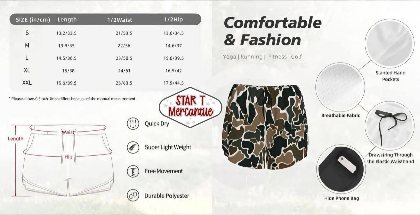 Custom Print Running Shorts