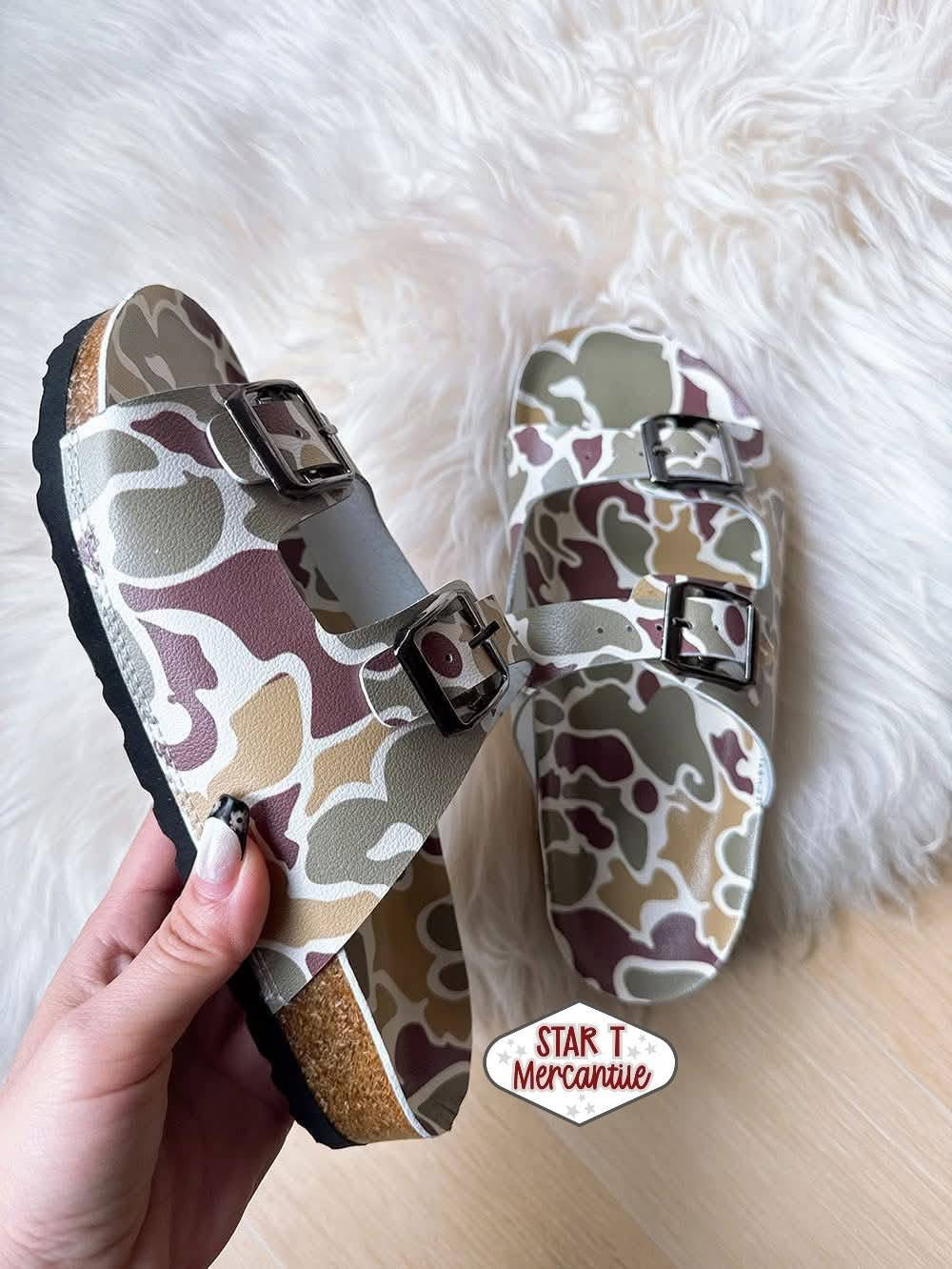 Custom Buckle Strap Sandals