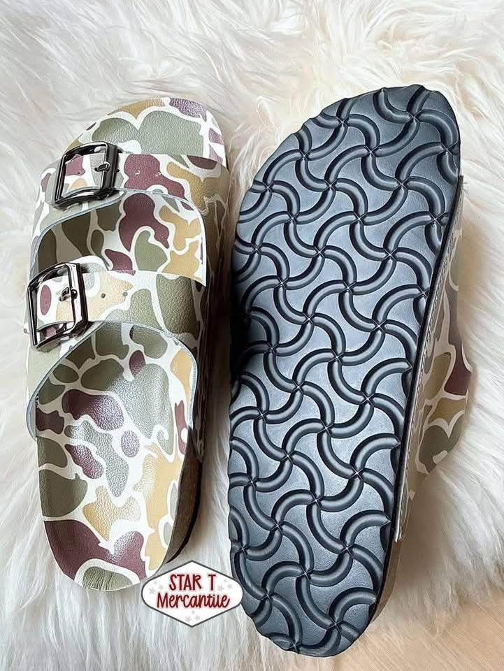 Custom Buckle Strap Sandals