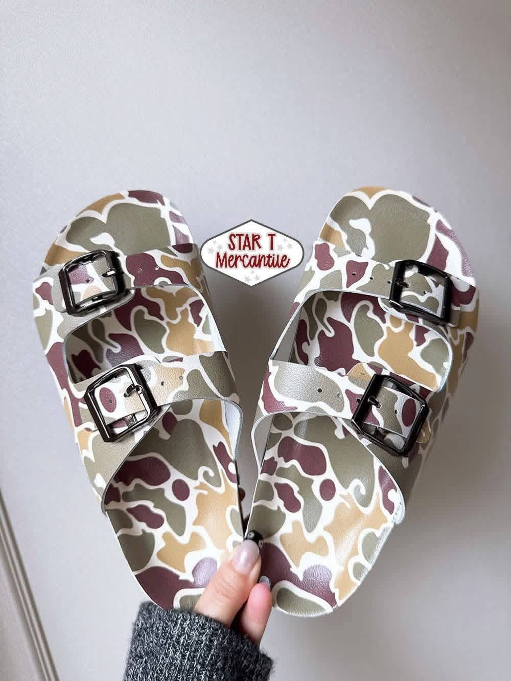 Custom Buckle Strap Sandals