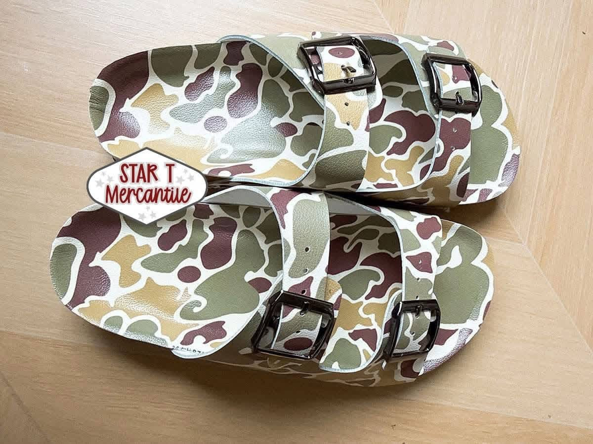 Custom Buckle Strap Sandals