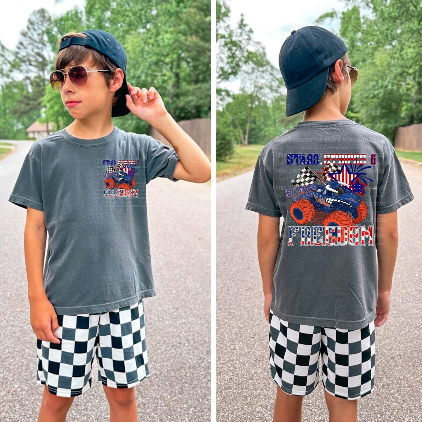Monster Jam Stars and Stripes