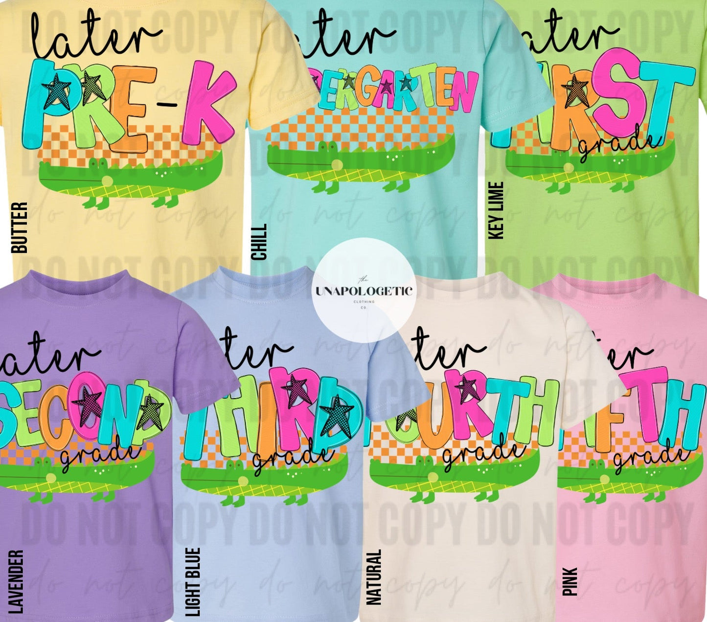 Checkered Later School Gator (Boy and Girl Version) - WS