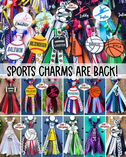 Sports charms