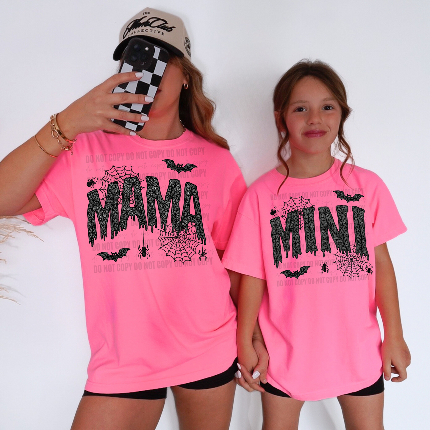 Mama Spooky Bats and Spiders - WS