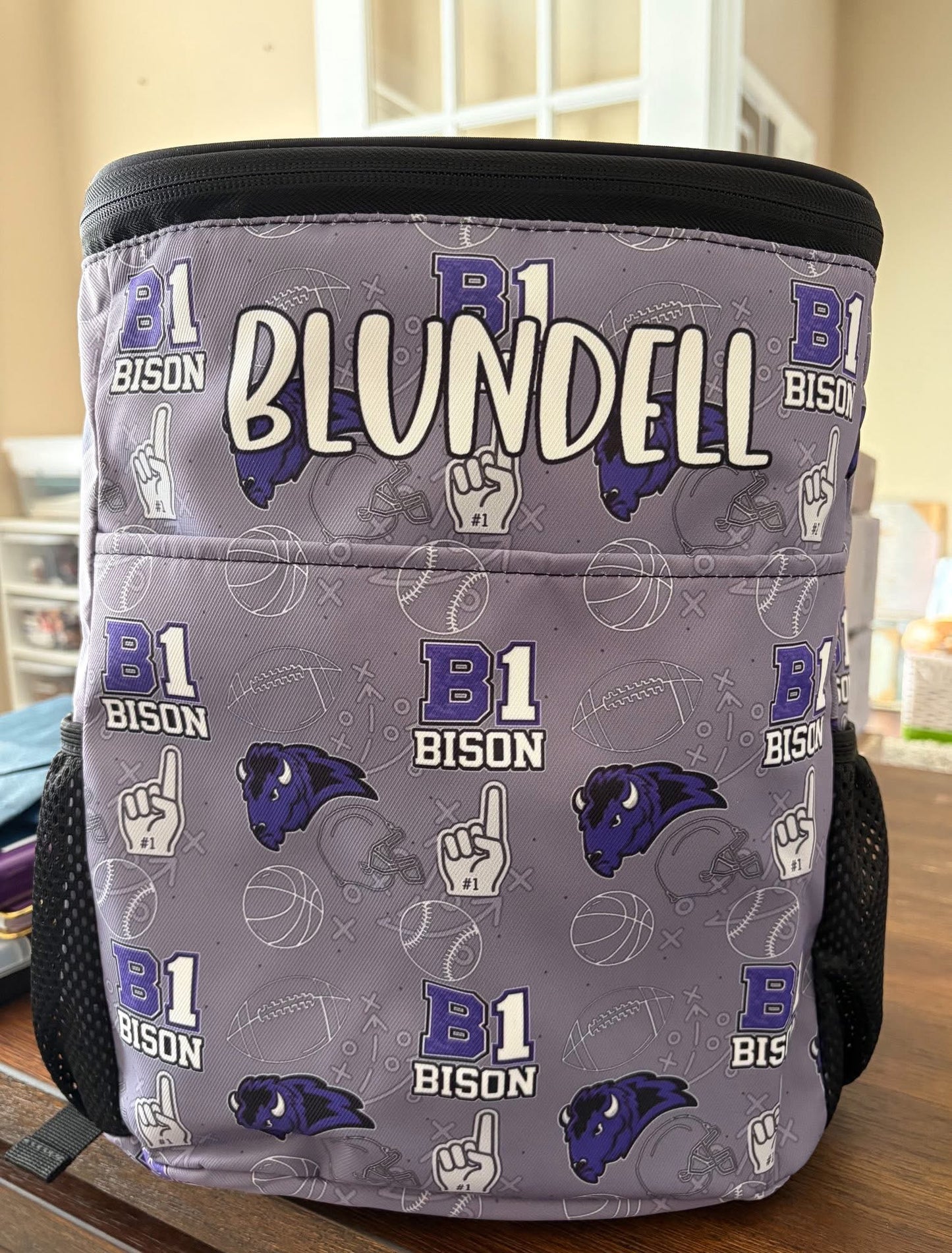 Custom Print Insulated Cooler Backpack