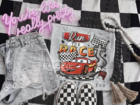 Run the Race McQueen - adult