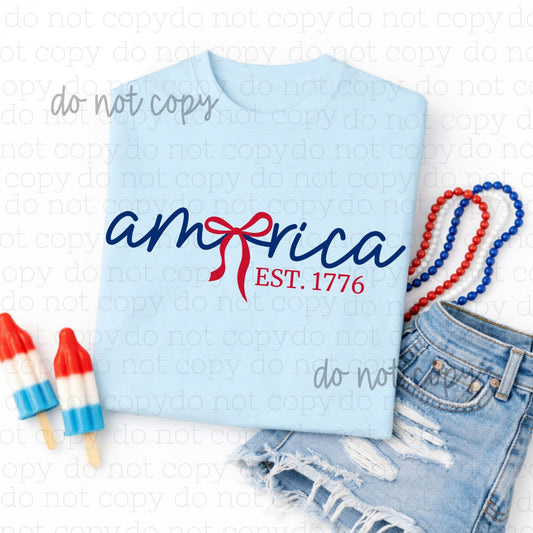 America EST 1776 - Adult